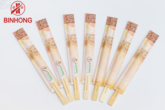 Produsen Logo Kustom Dicetak Sumpit Bambu Sekali Pakai