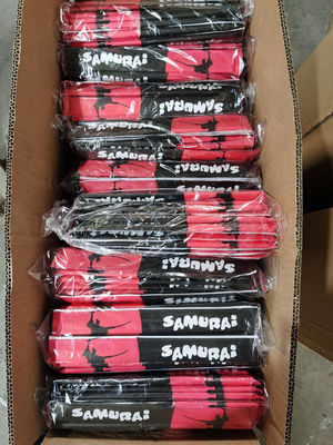 Kertas Segel Sumpit Bambu Bulat Cetak Penuh Sekali Pakai 21cm 23cm 24cm
