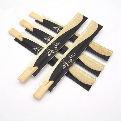 Ketebalan 4.5mm Kembar Sumpit Bambu Sekali Pakai Untuk Sushi