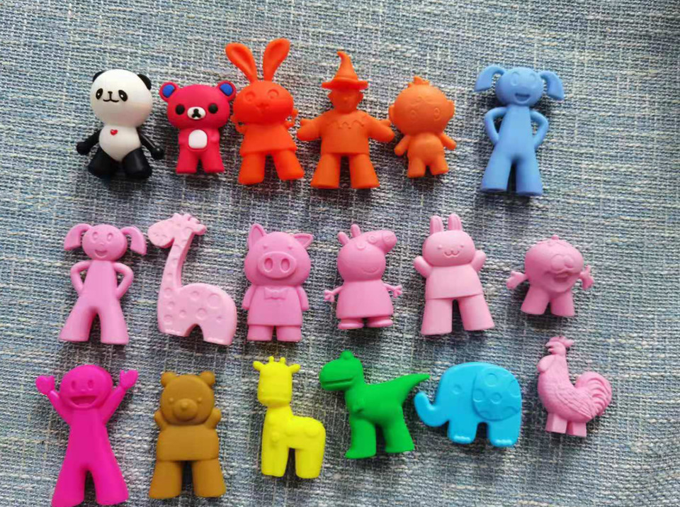 Anak-anak Sumpit Pelatihan Belajar Kartun Silikon Dapat Digunakan Kembali Dengan Pemegang