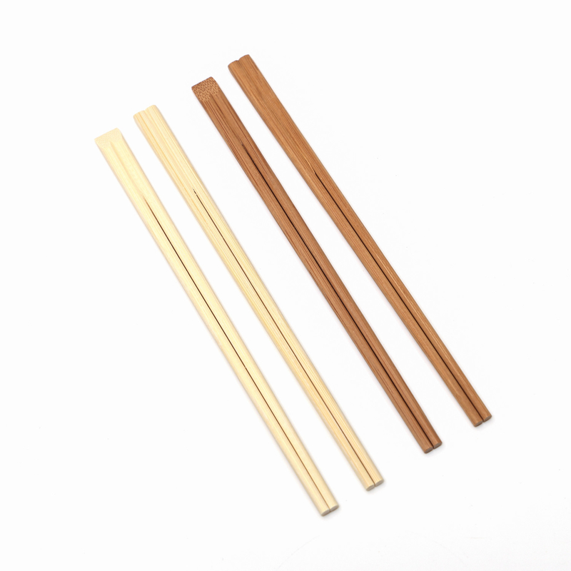 Paper Sleeve Pack Bambu Dan Kertas Kayu Dicetak Bulat Kembar Sumpit Tensoge