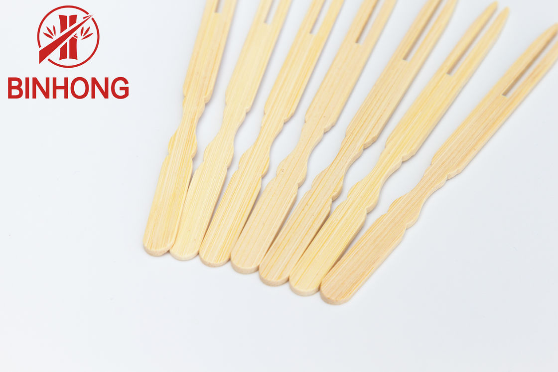 Moso Bamboo 4.7 "Two Prong Forks Untuk Pernikahan