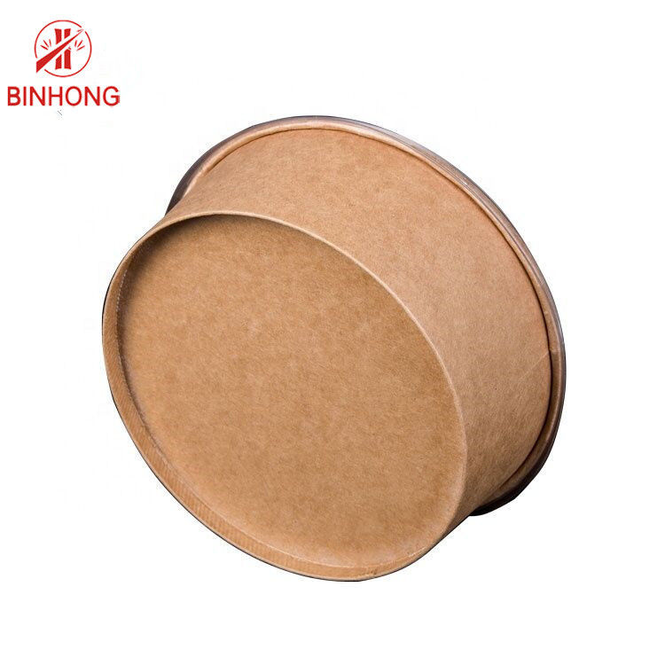 Single Wall Kraft Paper Take Away Box Sekali Pakai 750ml