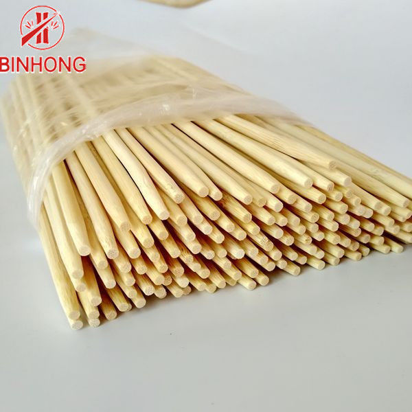Round Nature Color 18cm Pakai Sumpit Bambu