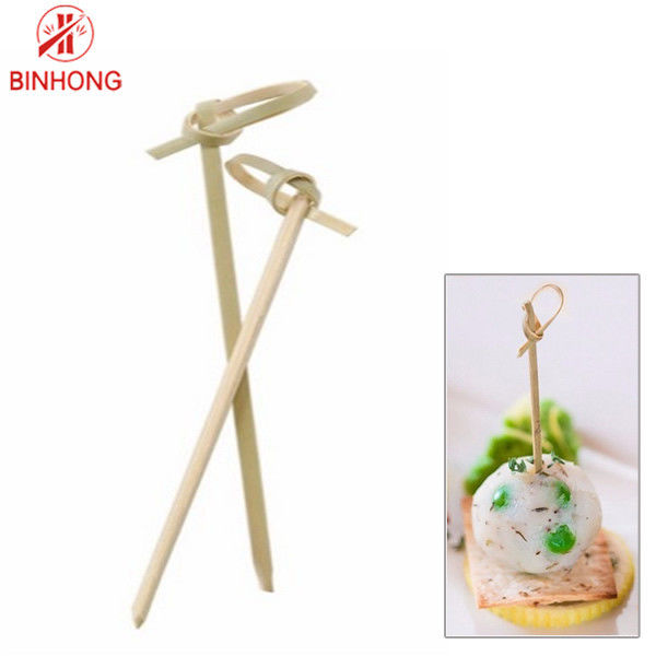 Tusuk Sate Bambu Rajutan AB Kelas 12cm yang Nyaman