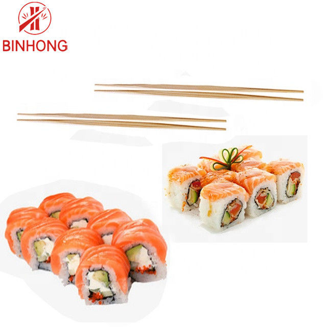 Ramah Lingkungan Tanpa Burs 24cm Sumpit Bambu Sekali Pakai / Sumpit Sushi