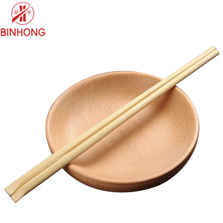 24CM TENSOGE Sumpit Bambu Sekali Pakai Dengan Setengah Kertas Dibungkus