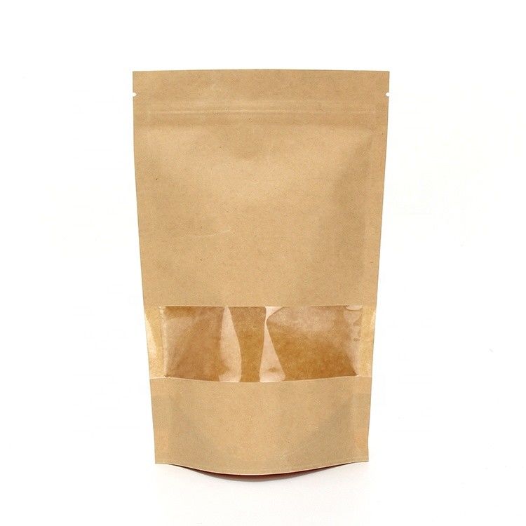 Tas Kertas Kraft Zip Lock ISO9001