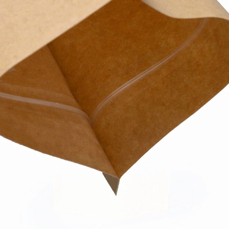 Tas Kertas Kraft Zip Lock ISO9001