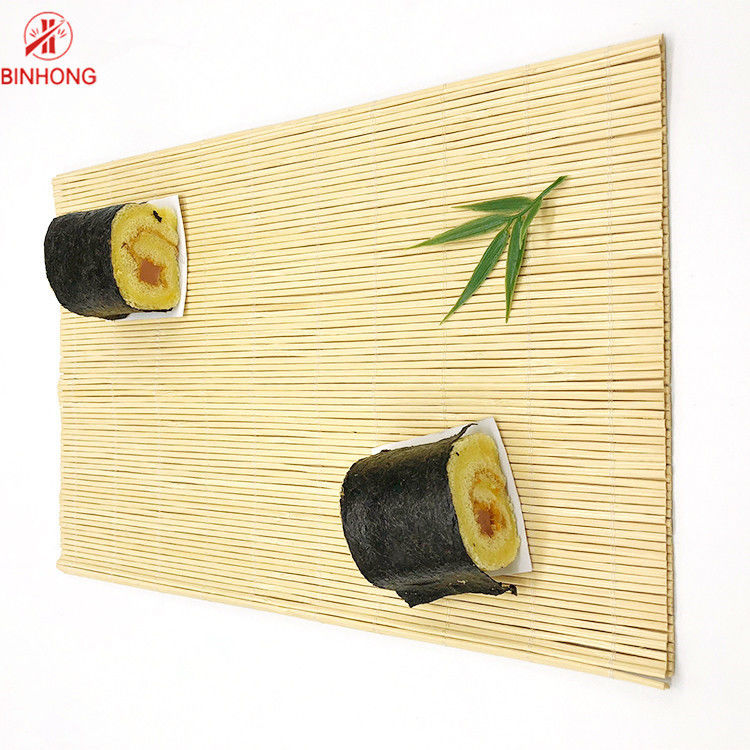 Rumah Tangga Natural Green Biodegradable Sushi Bamboo Rolling Mat