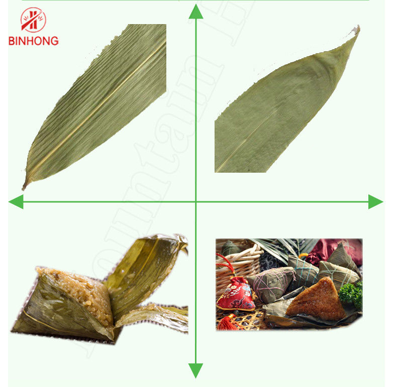 Tanpa Polusi 30cm Daun Kering Bambu Untuk Makanan Sushi