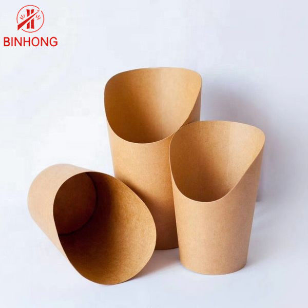 Perlindungan Kesehatan Kraft 16oz Cangkir Kertas Daur Ulang
