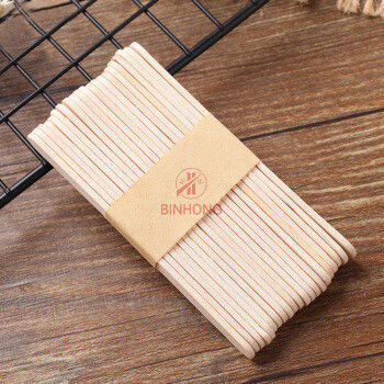 Tongkat Kayu Birch ISO9001 yang Dipoles Biodegradable