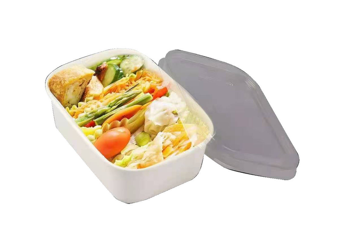 Kotak SGS Paper Take Away Kotak Sekali Pakai Biodegradable