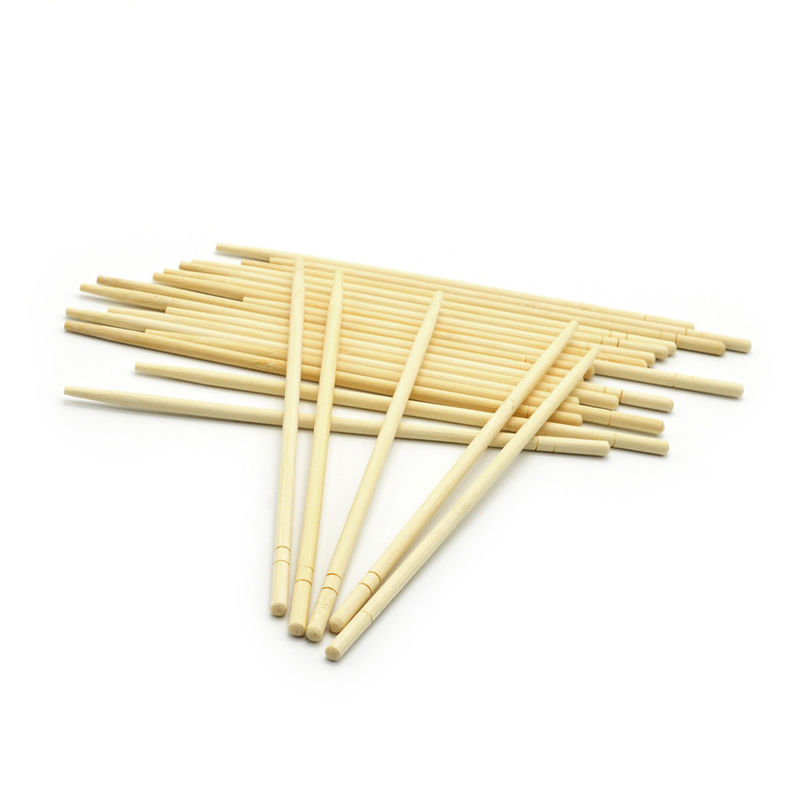 Sumpit Bambu Mao Bulat Alami Sekali Pakai