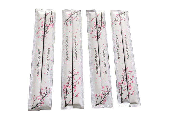 23CM TENSOGE / TWINS Dispossiable Bamboo Chopsticks dengan balutan kertas jatuh