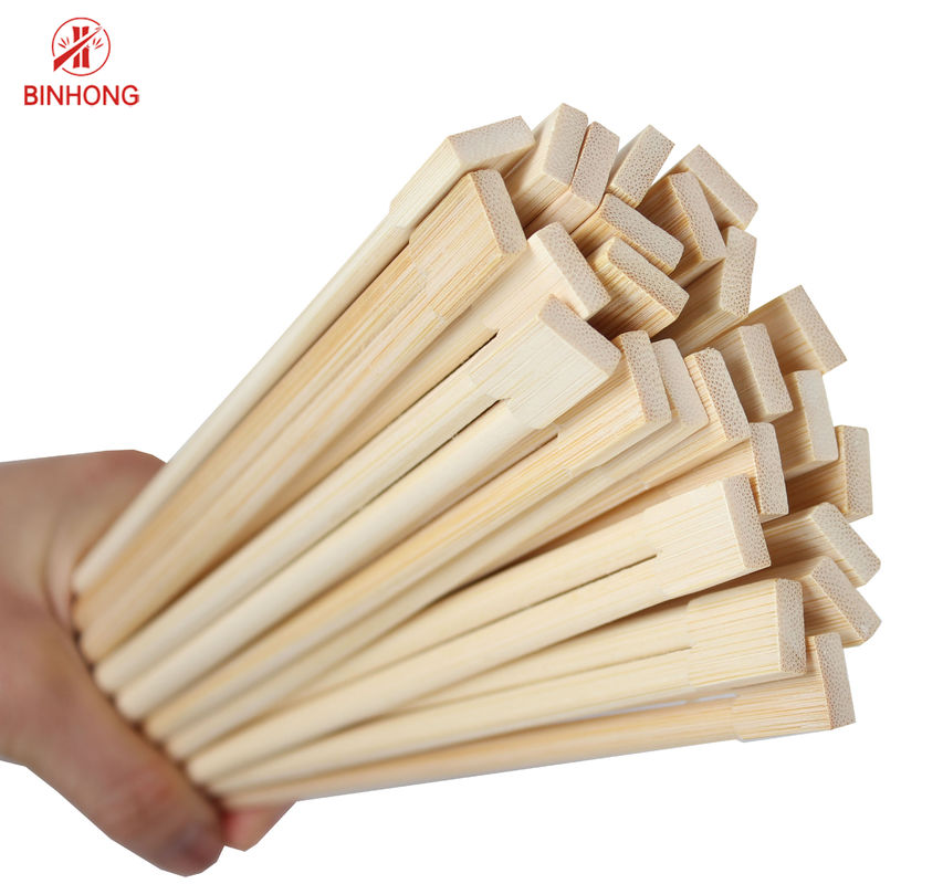 Twins Tensoge Round Natural Bamboo Sumpit Sekali Pakai Dengan Paket Kertas