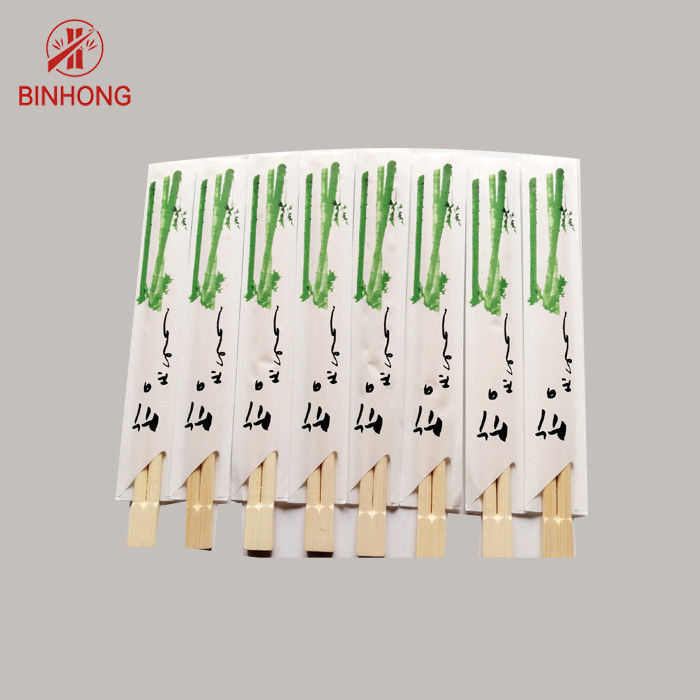 Ekspor Sumpit Kembar Bambu Jepang Setengah Kertas Dibungkus