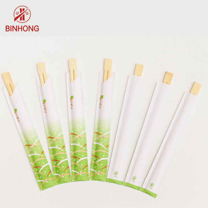 Ketebalan 4.8mm Sumpit Bambu Jepang Sekali Pakai Sanitasi