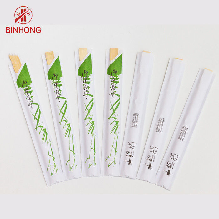 Ketebalan 4.8mm Sumpit Bambu Jepang Sekali Pakai Sanitasi