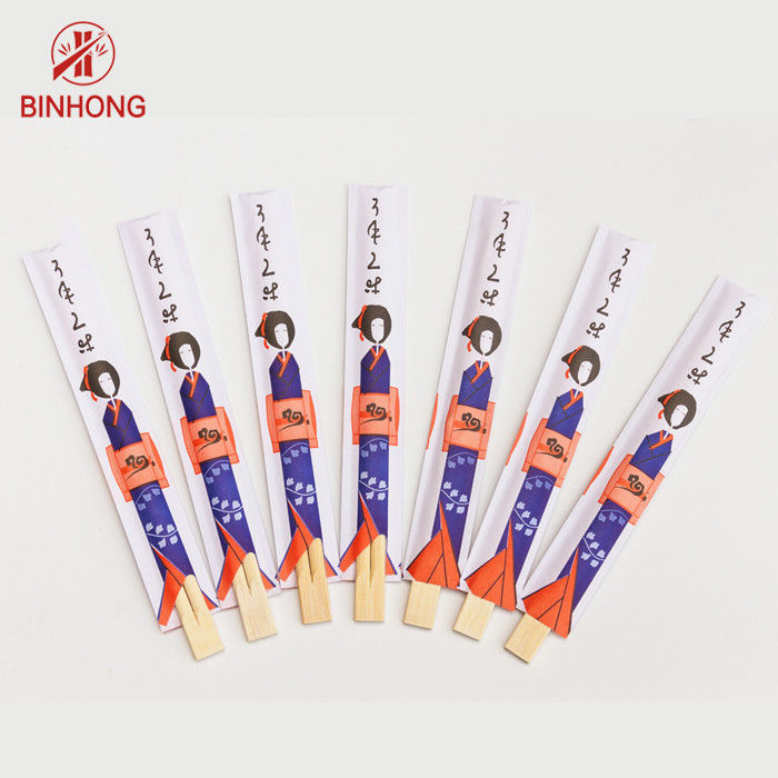 Set Sumpit Bambu Sushi Cetak Kustom Dipersonalisasi Dengan Logo