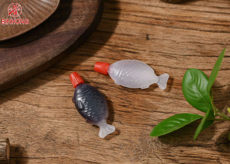 Botol Ikan Kecap Plastik Sekali Pakai Catering Takeaway 1.5 2 oz