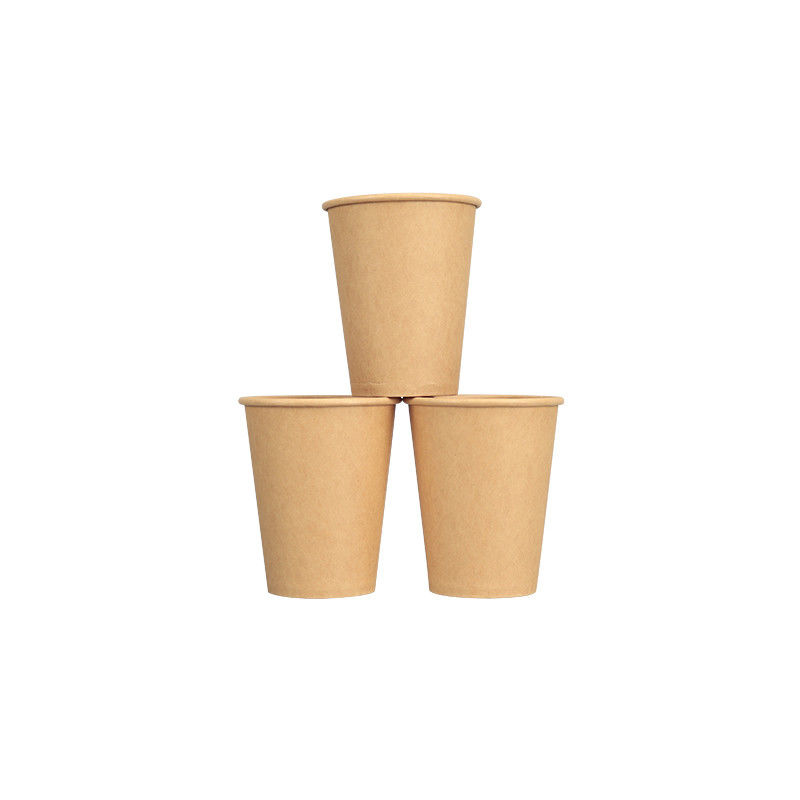Cangkir Kertas Sekali Pakai Terisolasi 7oz 8oz 10oz 12oz