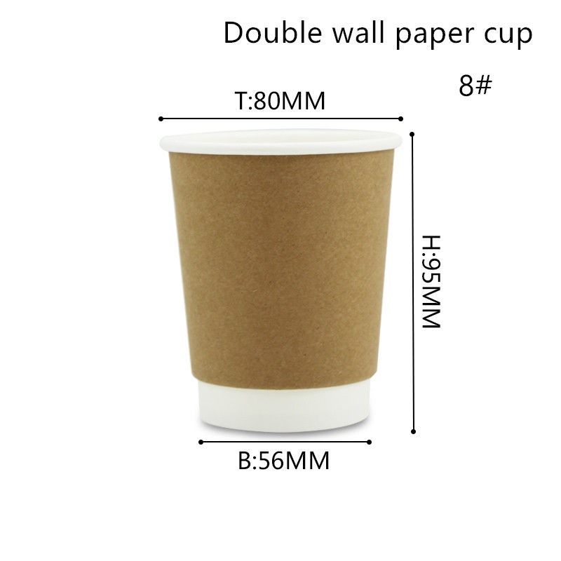 Cangkir Minuman Panas Dan Dingin Biodegradable 8oz 12oz 16oz