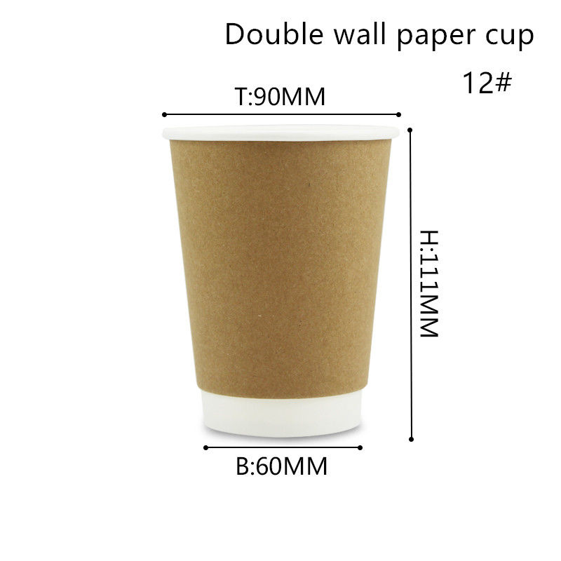 Cangkir Minuman Panas Dan Dingin Biodegradable 8oz 12oz 16oz