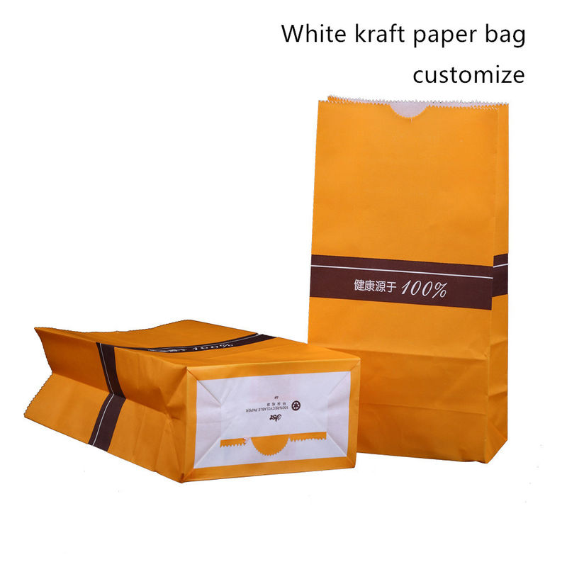 60gsm 70gsm Food Packaging Paper Bag Untuk Roti