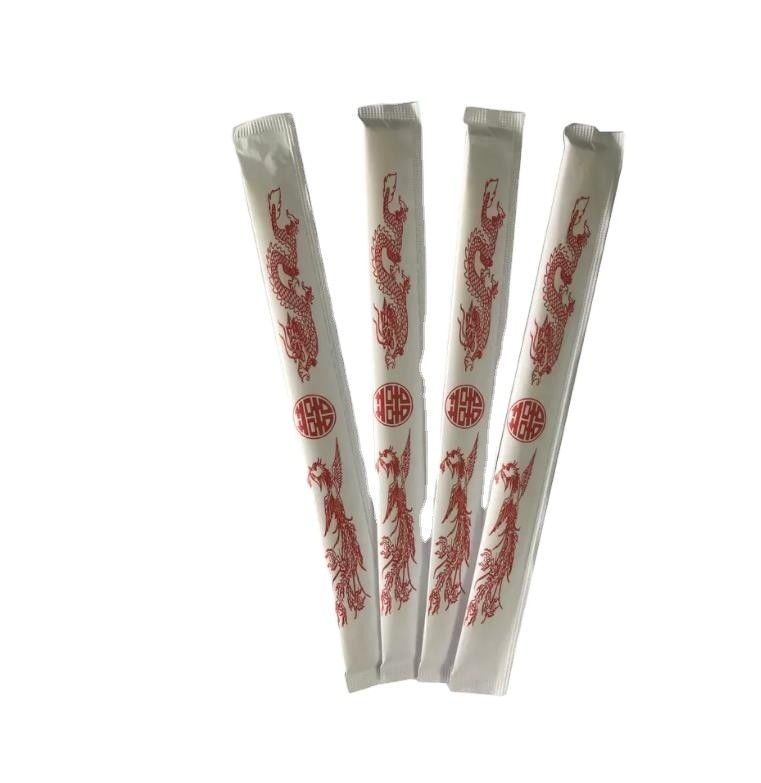 Sumpit Bambu Ramah Lingkungan Sushi Stick Dengan Paket Kertas