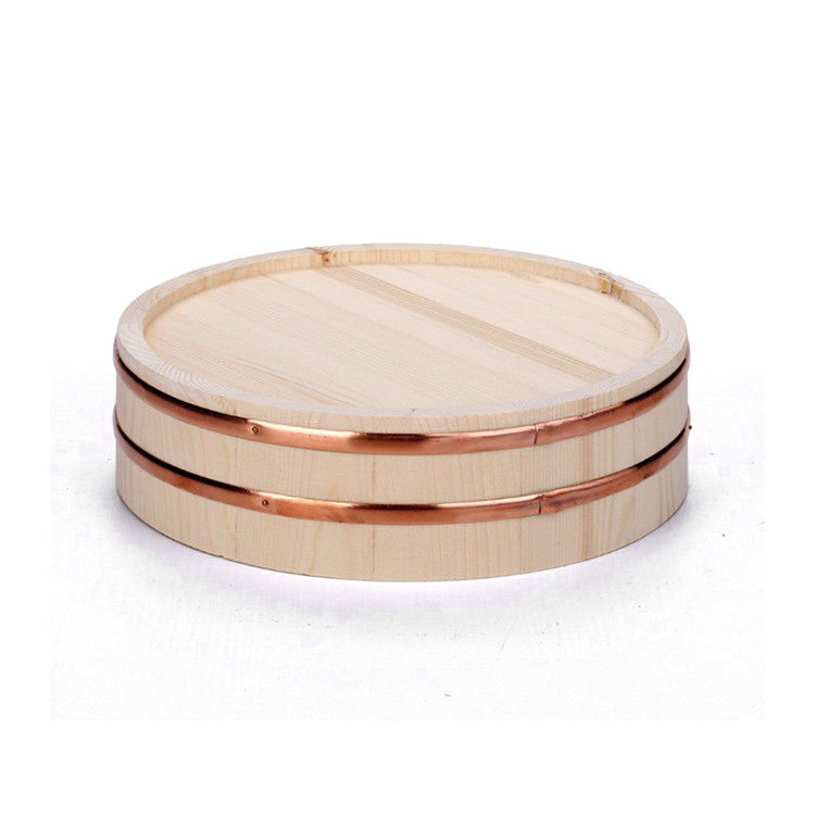 Diameter 39cm Mangkok Pengaduk Nasi Hangiri Kayu pinus putih