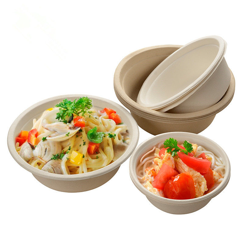 Mangkok Salad Kompos Pulp 350ml 400ml 460ml 500ml 680ml