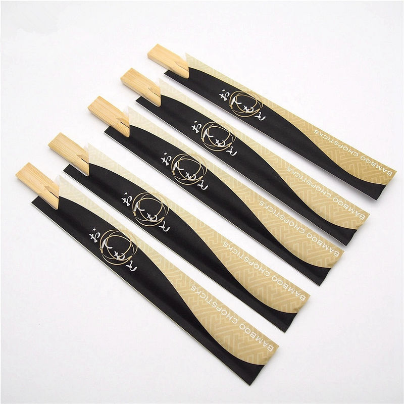 Ketebalan 4.5mm Kembar Sumpit Bambu Sekali Pakai Untuk Sushi
