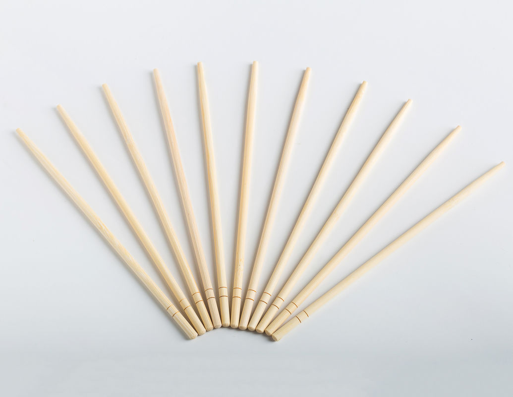 Panjang 21cm 23cm 24cm Sumpit Bambu Sekali Pakai Dengan Kemasan Kertas