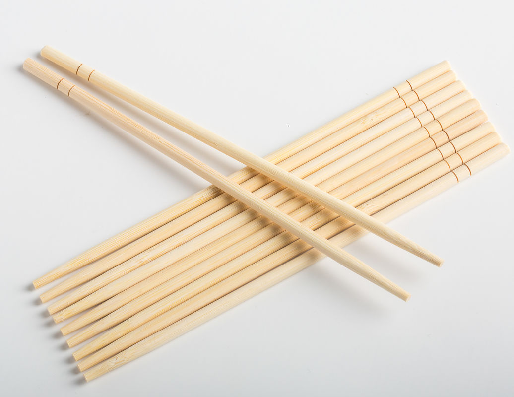 Panjang 21cm 23cm 24cm Sumpit Bambu Sekali Pakai Dengan Kemasan Kertas