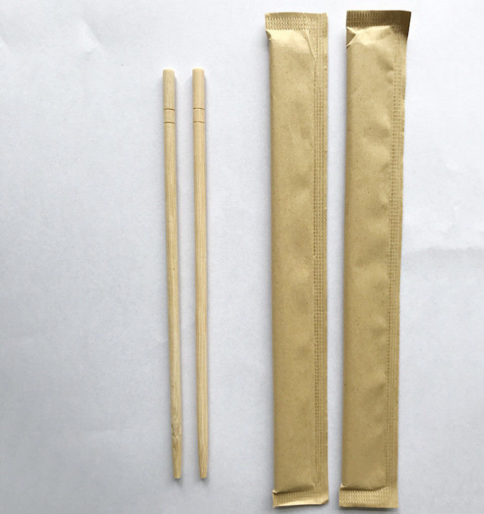 Sumpit Ramah Lingkungan Bambu Sekali Pakai Dengan Kemasan Kertas Kraft