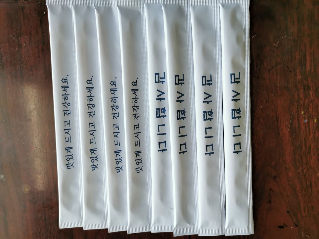 Sushi Ramah Lingkungan Sumpit Bambu Alami Dengan Paket Kertas