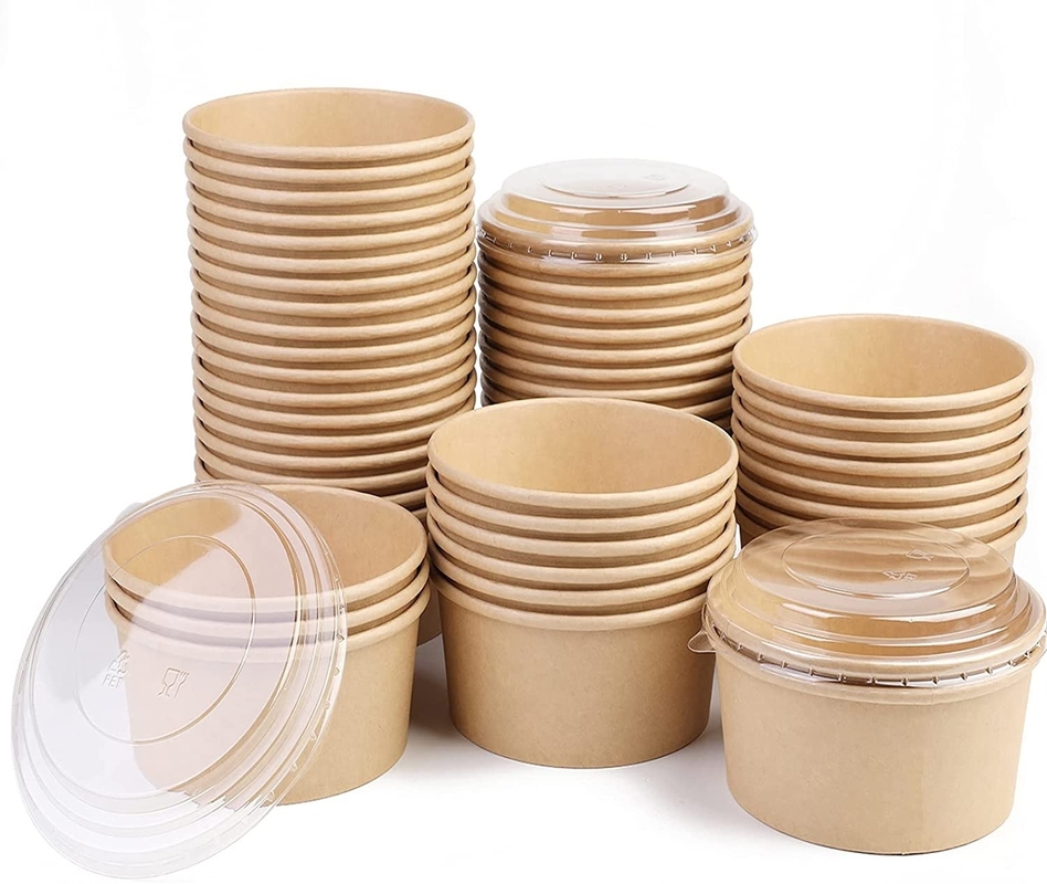 Eco Friendly Biodegradable Take Away Box Ukuran 360-2000ml untuk Kemasan Makanan