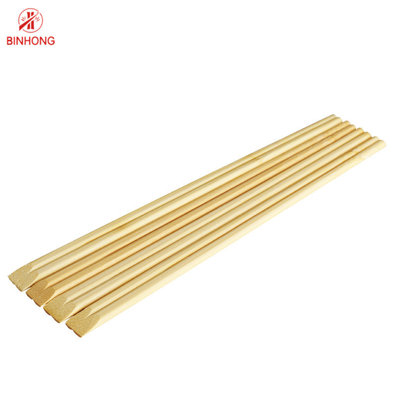 Logo Kustom Tensoge Sumpit Bambu Sekali Pakai Dibungkus Secara Individual Dikemas 23Cm