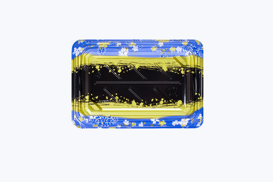 Produsen Profesional Kemasan Makanan Plastik Daur Ulang Tray Sushi untuk Kontainer Makanan